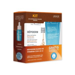 KIT URIAGE DEPIDERM SERUM BOOSTER + GEL DESMAQUILLANTE 150ML