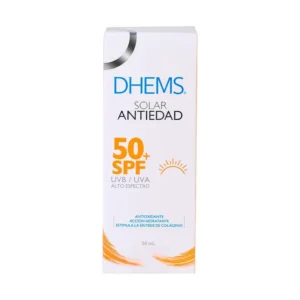 Dhems Protector Solar Antiedad Sin Color SPF 50+ — 50 ml