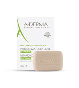 A-Derma Pain Dermatologique Apaisant Barra Limpiadora Calmante — 100 g