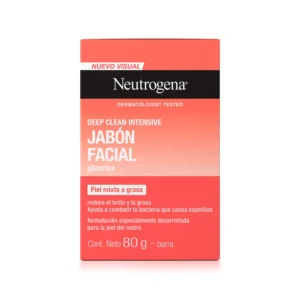 NEUTROGENA JABON FACIAL PIEL MIXTA A GRASA 80G