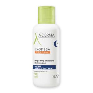A-Derma Exomega Control Crema de Noche Emoliente — 400 ml